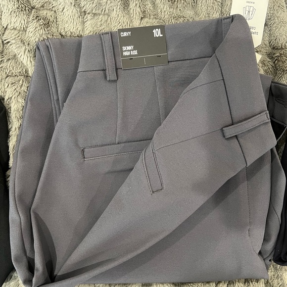 Set of 3 Express High Waisted Curvy Skinny Pants size 10 Long - Picture 5 of 12